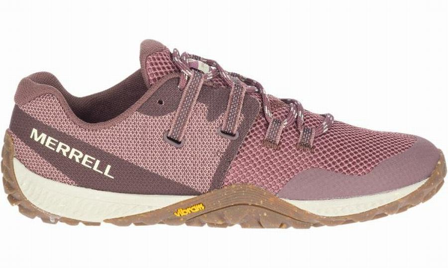 Basket Merrell Femme En Solde Merrell Trail Glove 6 Rose